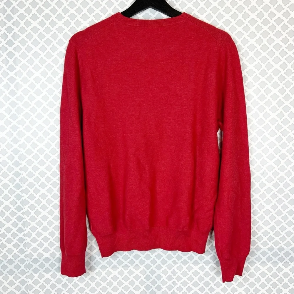 NWT J. Crew Men’s Cotton Crewneck Sweater in Garter Stitch